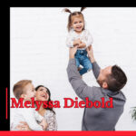 Photo of podcast guest Melyssa Diebold and family